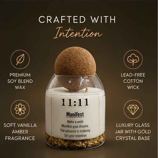 11:11 Manifest Candle