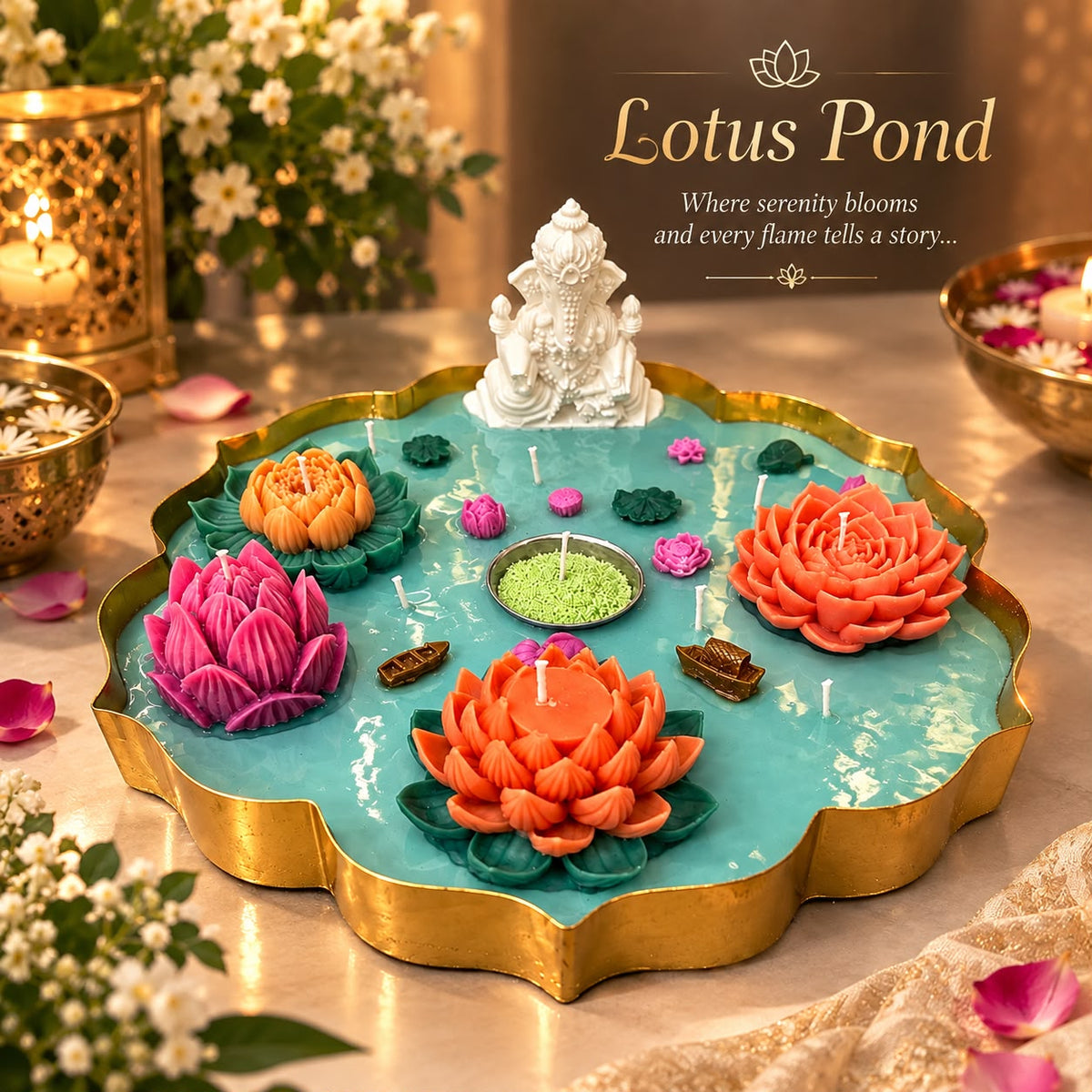 Lotus Pond Candle