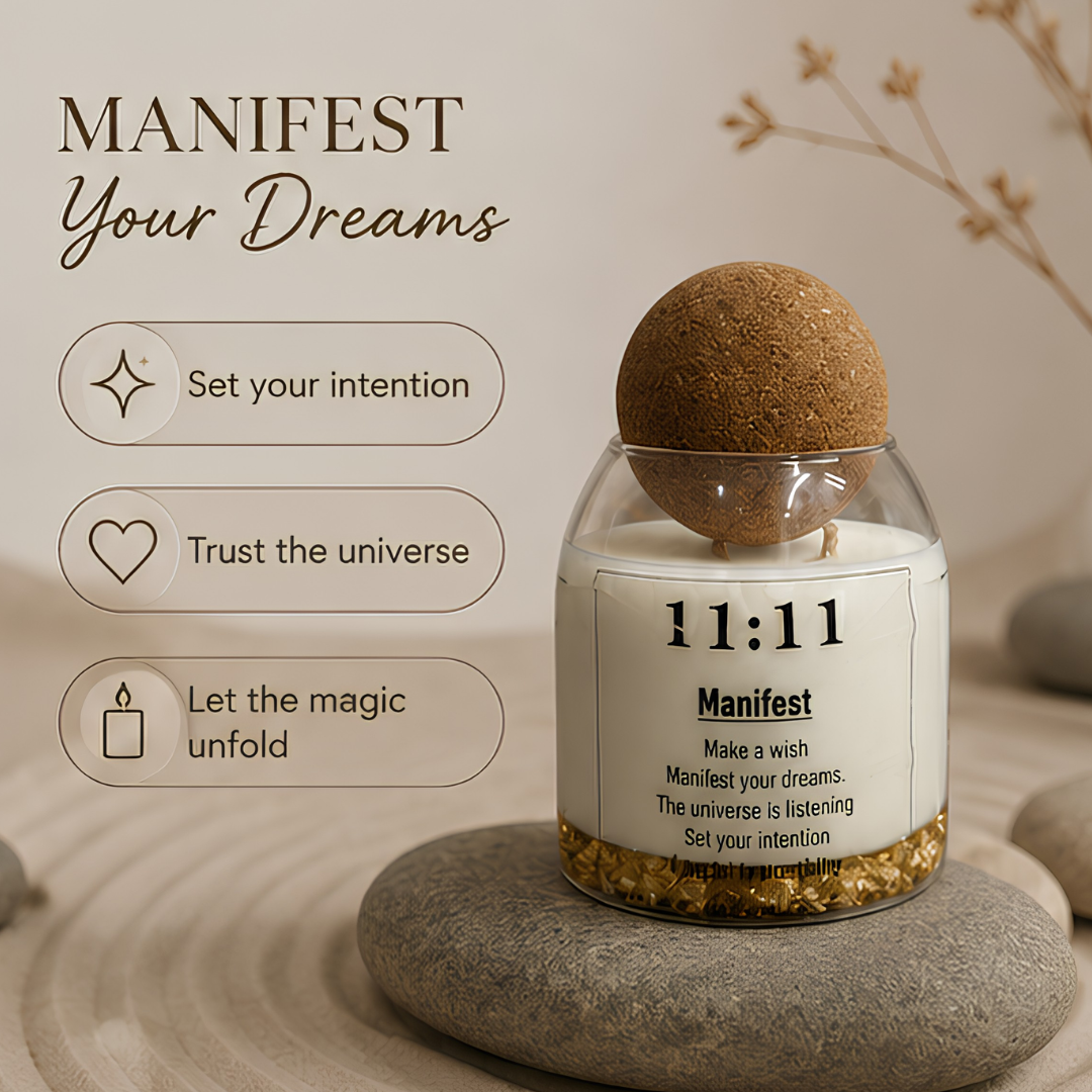 11:11 Manifest Candle