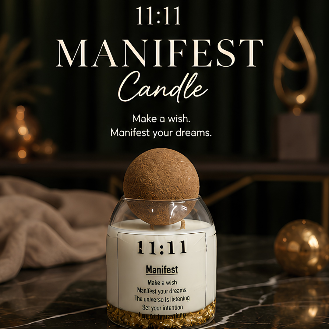 11:11 Manifest Candle