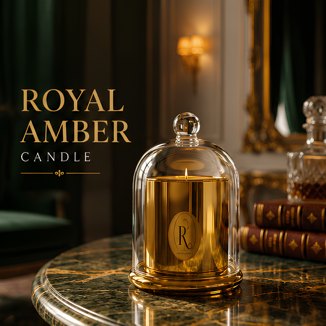 Royal Amber Candle