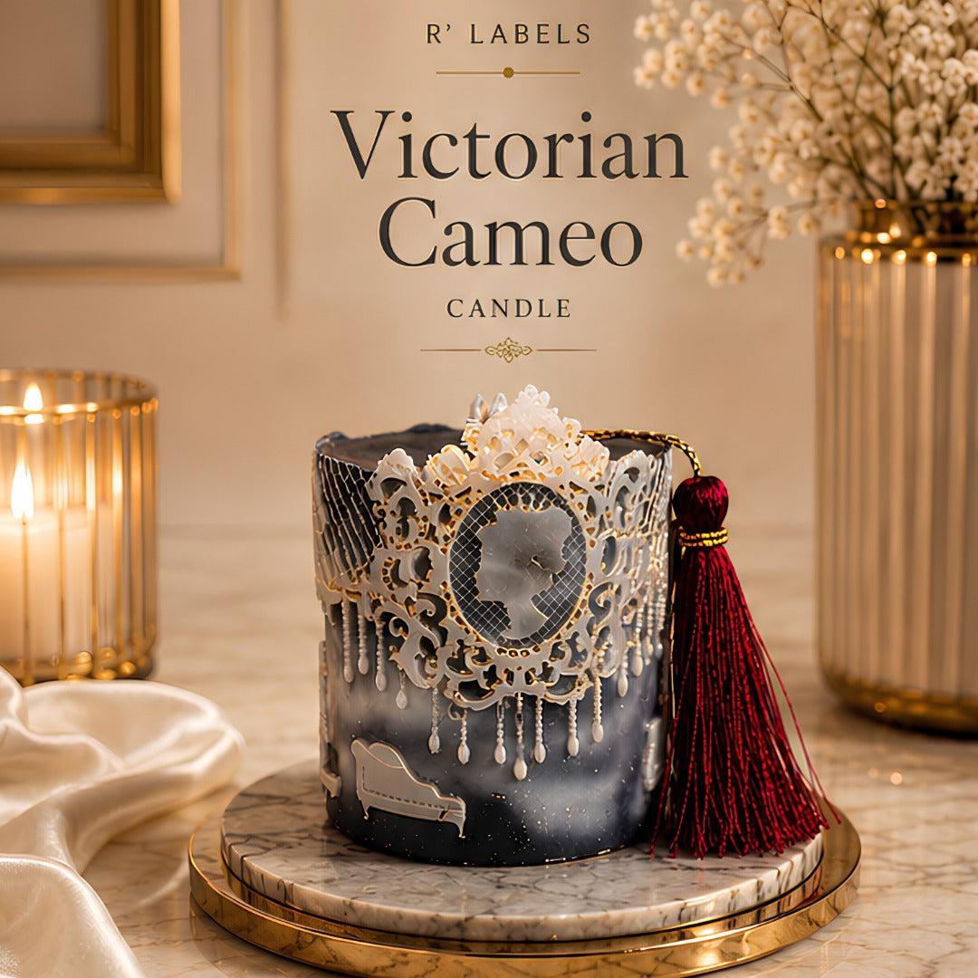 Victorian Cameo Candle