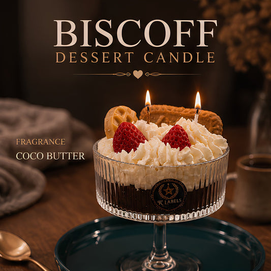 Biscoff Dessert Candle