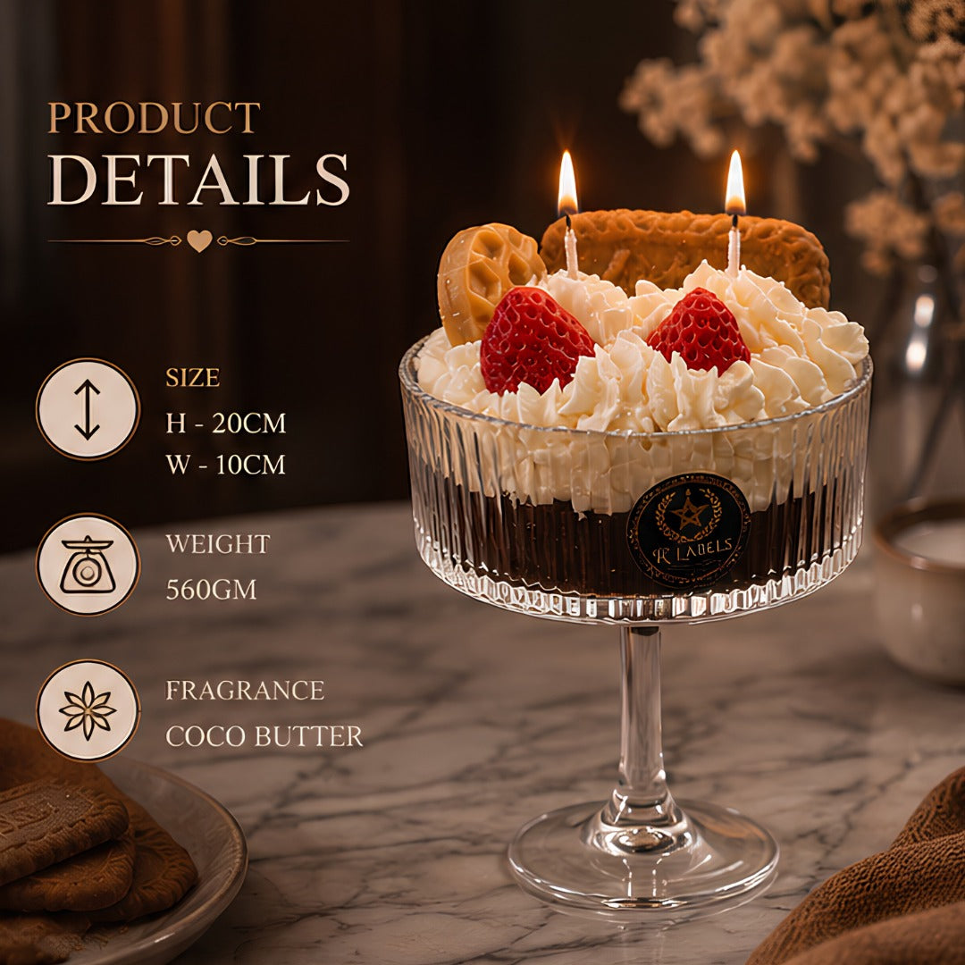 Biscoff Dessert Candle