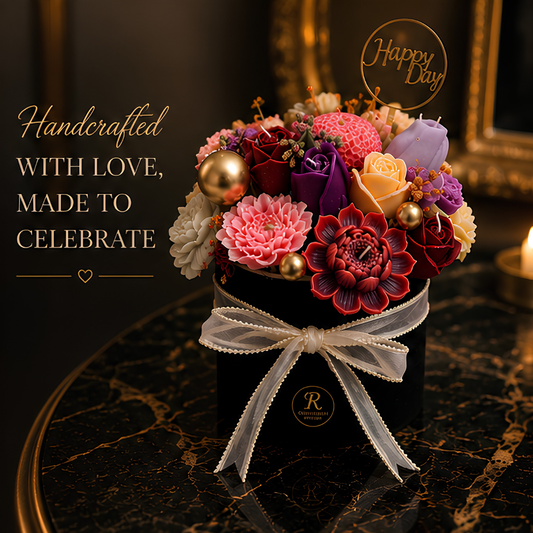 Candle Flower Bouquet