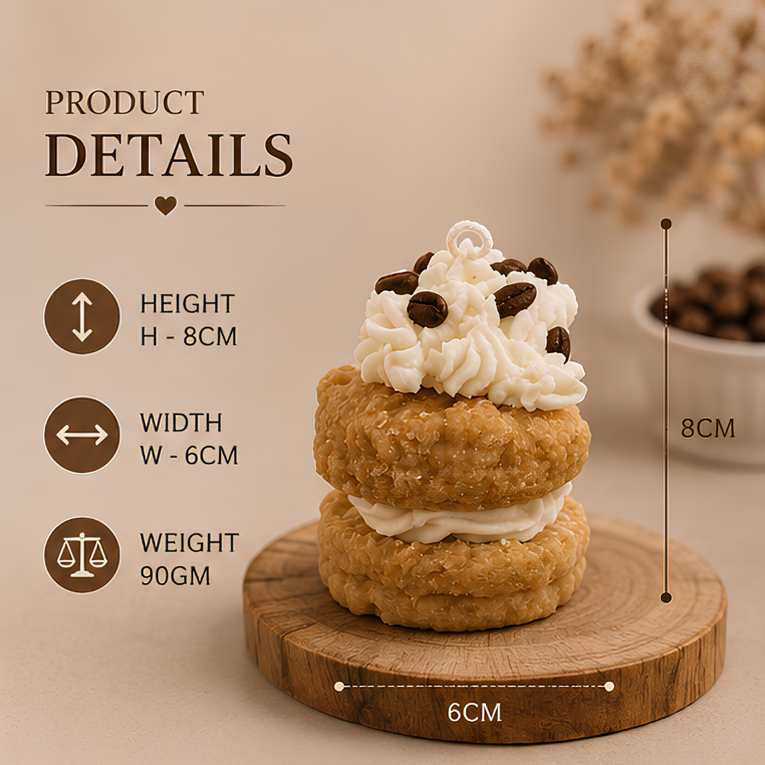 Coffee Cookie Candle