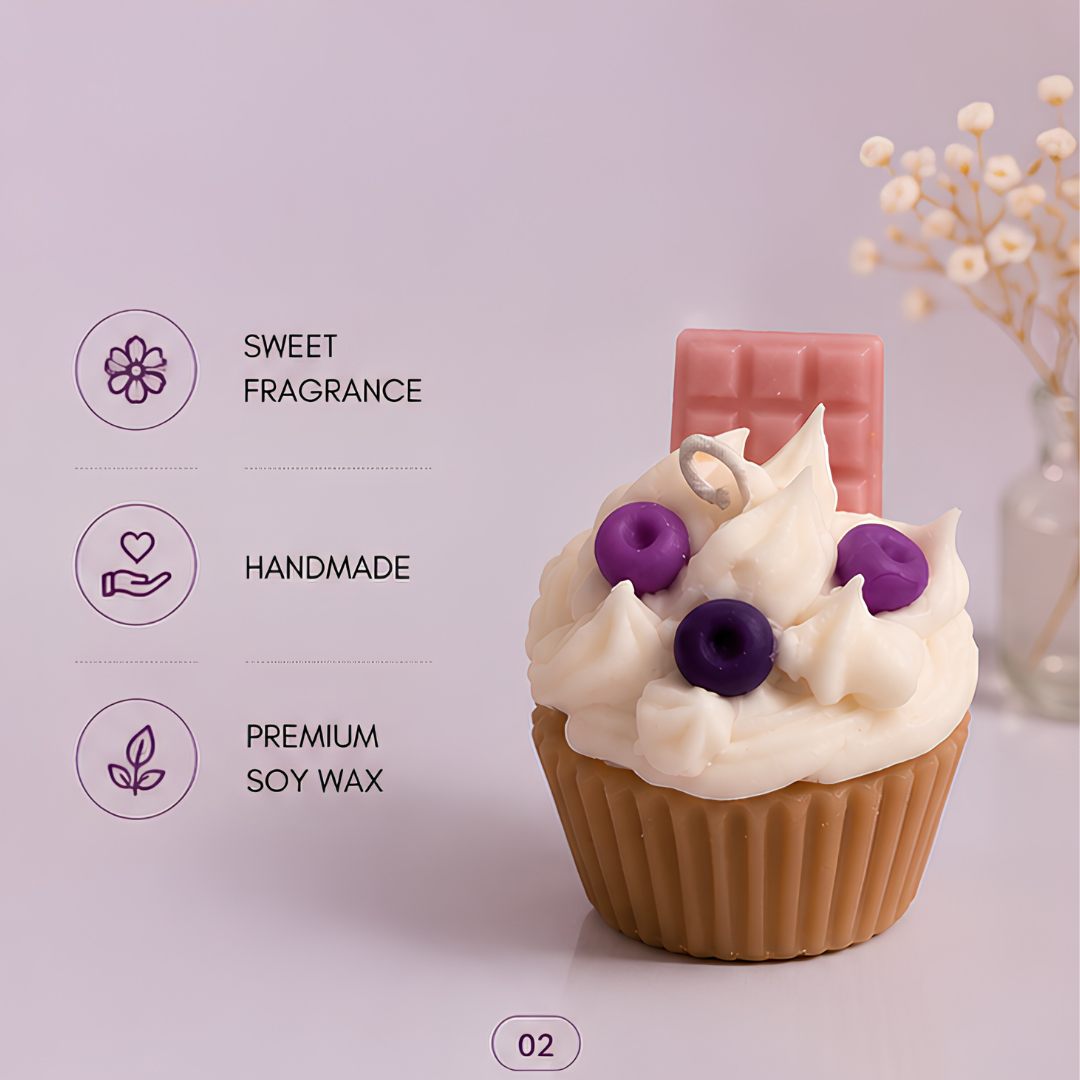 Cupcake Candle