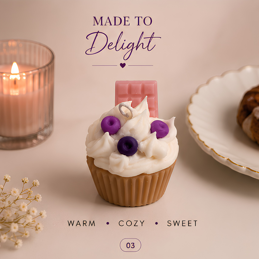 Cupcake Candle