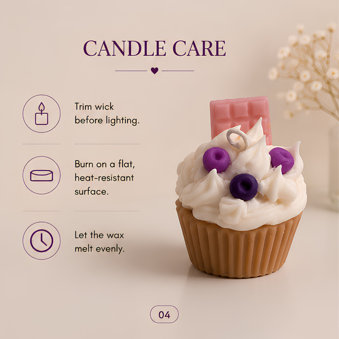 Cupcake Candle