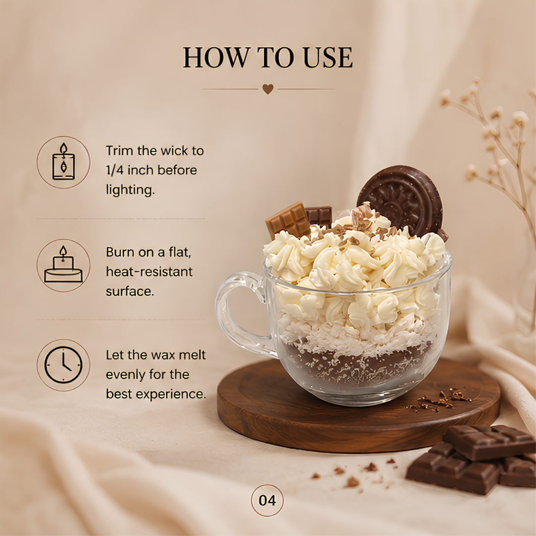 Cup Dessert Candle