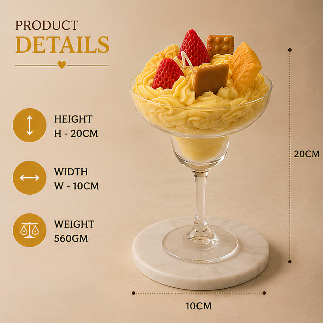 Mango Berry Dessert Candle