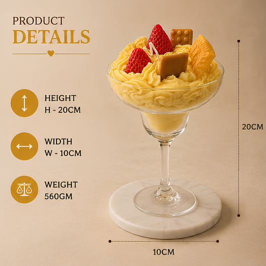Mango Berry Dessert Candle