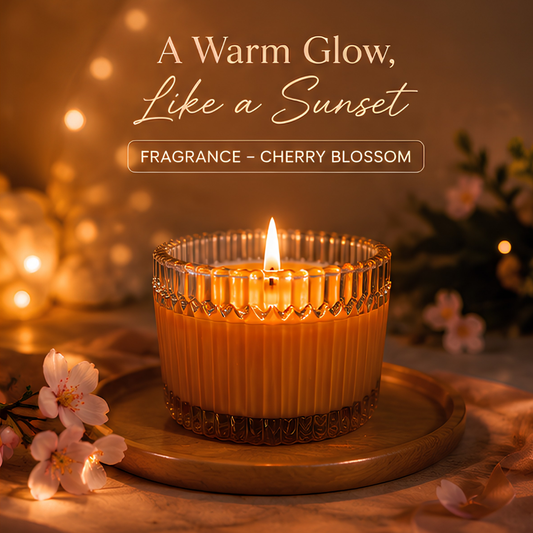 Sunset Amber Candle