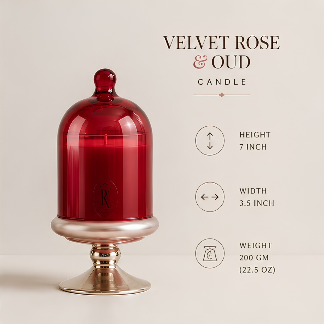 Velvet Rose & Oud Candle